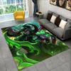 Demon Hunter Arthas World of Warcraft WOW Game Carpet Rug for Bedroom Living Room Sofa Doormat Home Decor,Area Rug Non-slip