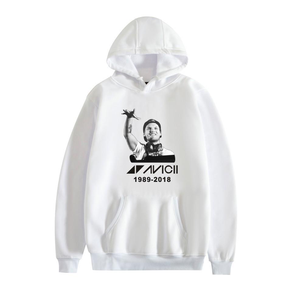 

Swedish DJ Avicii Inspired Men s Versatile Round Neck Hoodie Sweatshirt XXXXL
