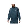 Jordan Soft And Comfortable Stand Collar Jacket Men Jackets Deep-Sea-Blue HQ4887-478