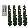 Christmas Collection Christmas Tree Flameless Tapers Candles 9.4 Battery LED Candles Glowing Branches Decor Remote Control