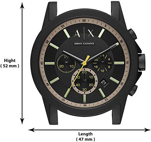 Ceas Armani AX1343 Regular Import Black [AX Exchange] Bărbați