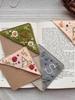 Creative Embroidered Bookmarks, Personalized Hand-embroidered Book Corners, School Supplies, Cute Bookmarks