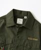 Outstanding [Looney Tunes] Wappen Fatigue Shirt_Olive Green