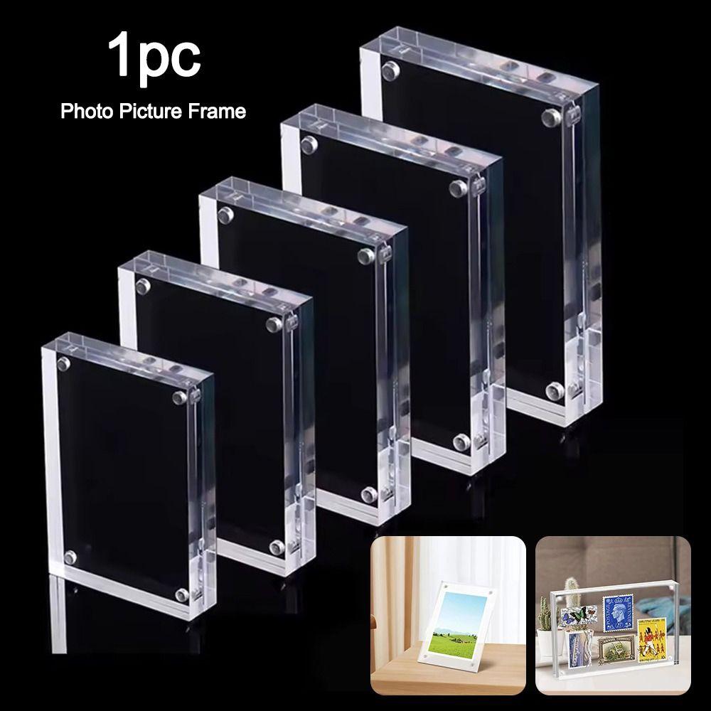 10mm Photo Picture Frame Transparent Kpop Picture Frame Poster Display Stand  For Polaroid Photo