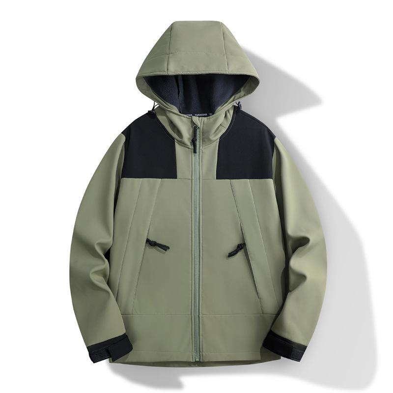 New Outdoor Jacket Men and Women Same Waterproof Couple Jacket Travel Mountaineering Suit Men and Women