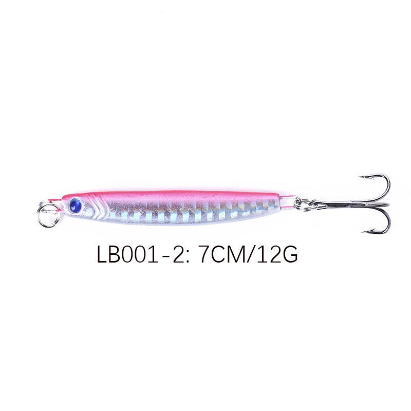 Lure Bait Jig7CM12GLong Casting Special Bass and Red Snapper Hard Bait for Deep Sea Fishing