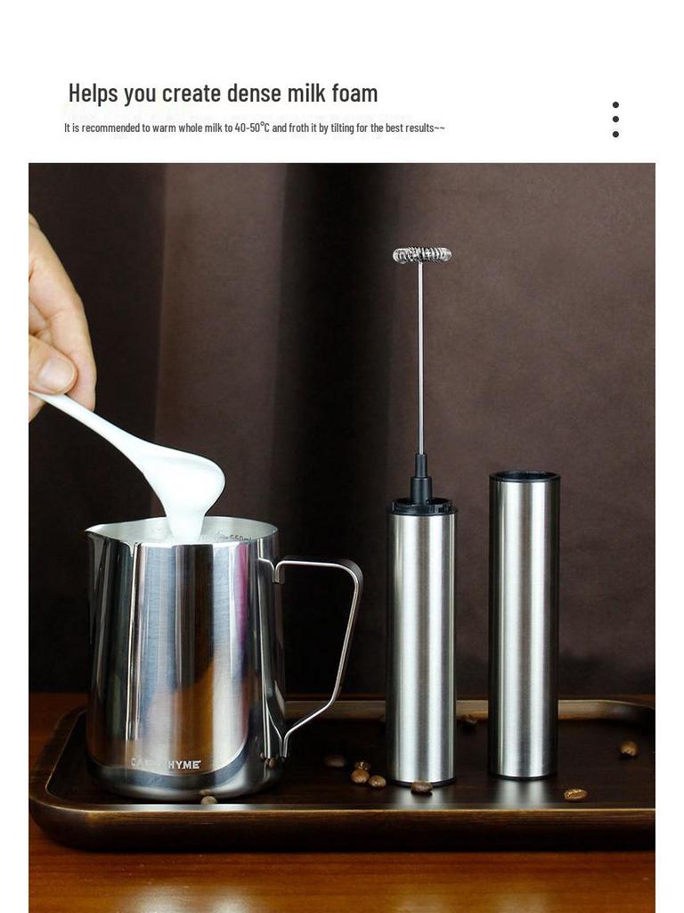 Electric Handheld Milk Frother and Cream Whipper