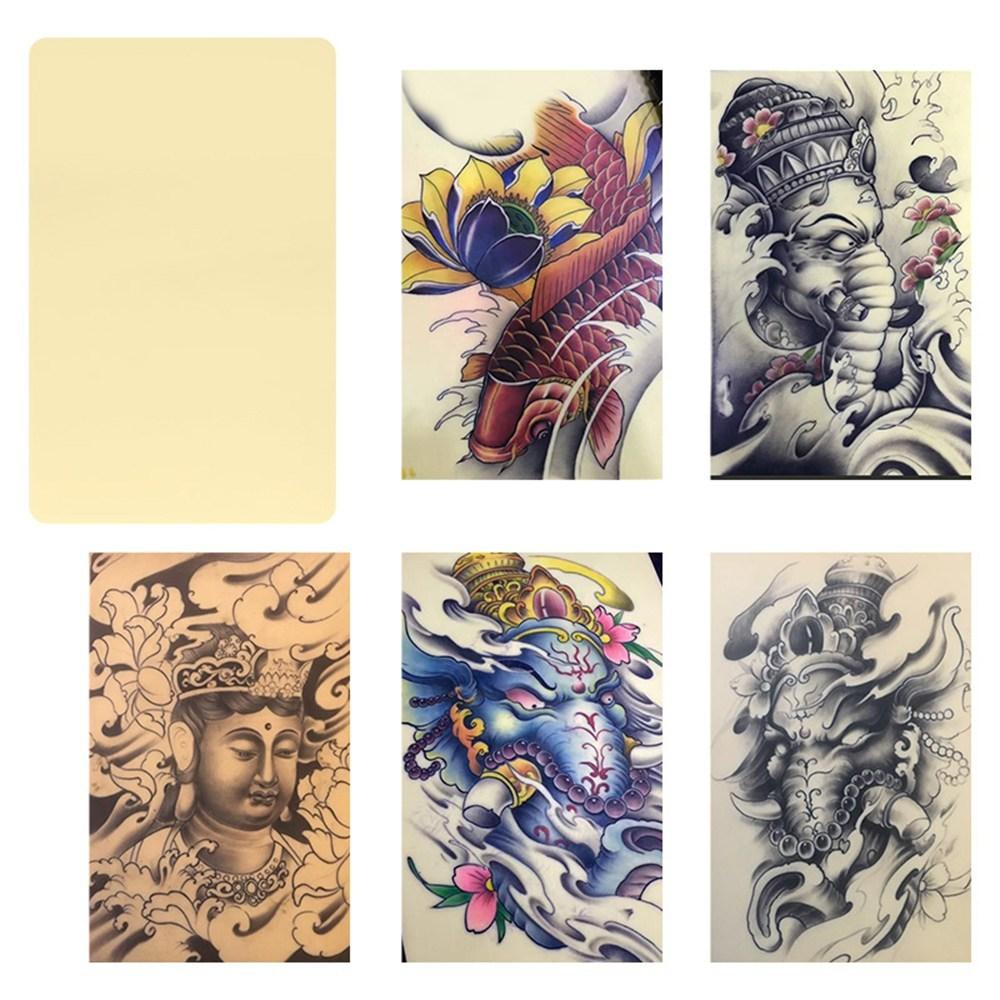 Woojoo House Tattoo Rubber Board Practice Premium Type Thickness 3mm 10 Piece Set, 5 Half Set, 1 Piece