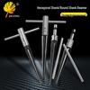 Taper Reamer 1/8-1/2” (3-13mm) Wood Hole Chamferer with 5-16mm Hex Shank