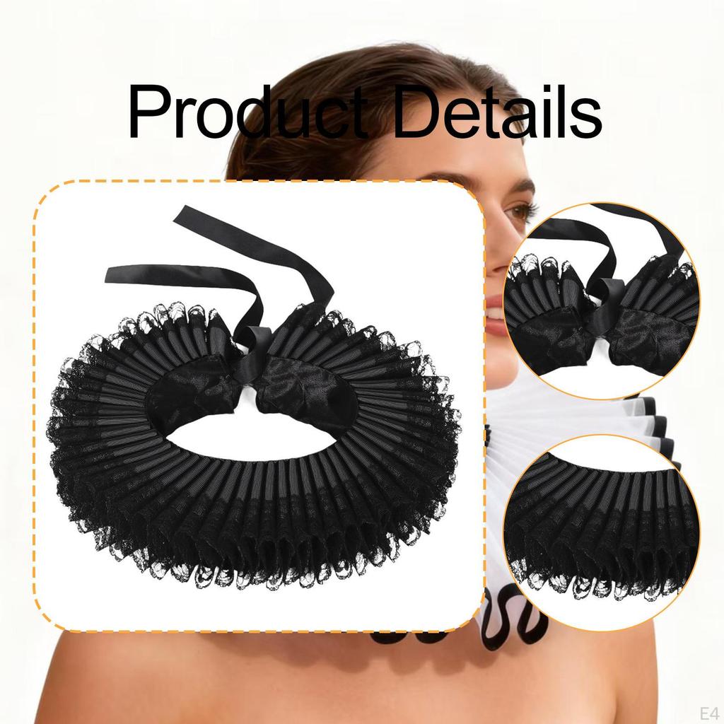 Collars Ruffled Cape for Festival Party Supplies Holiday
