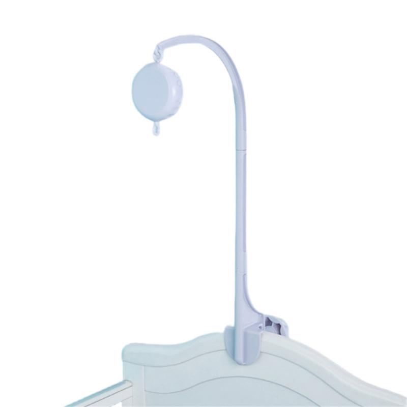 Babybett-Dekoration, Musik-Mobile, Spielzeug-Bettglocken-Armhalterungsset, Musikbox-Mobile, Lernspielzeug zur Förderung der auditiven Entwicklung