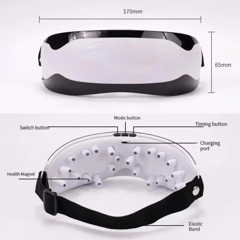 Eye Massager Instrument Electric Silicone Magnetic Massager Eye Care Instrument Eye Massager To Relieve Eye Fatigue Massager
