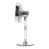 USB Desk Fan 4.6Inch Desktop Fan, Small Metal Cooling Fan 3Speed Adjustable Height  Rotatable