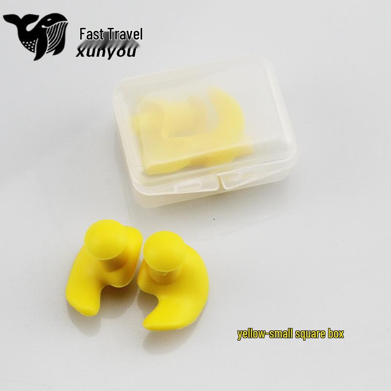 Waterproof & Soundproof Silicone Spiraled Earplugs for Swimming & Noise Reduction