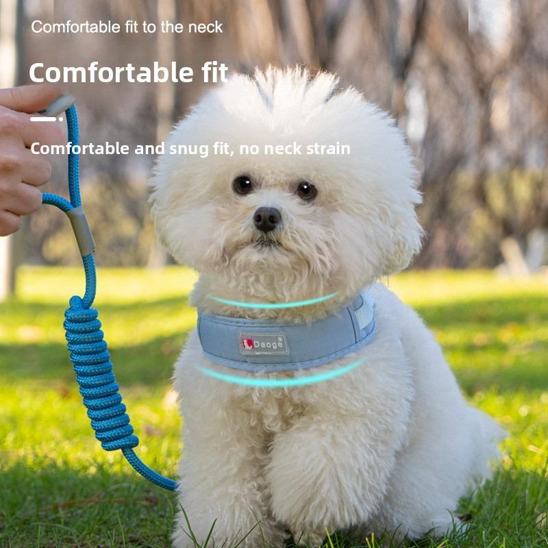Teddy Dog Universal Leash, Anti-escape, No Neck Constriction, Lightweight Chest and Back Strap, Net Port Pet
