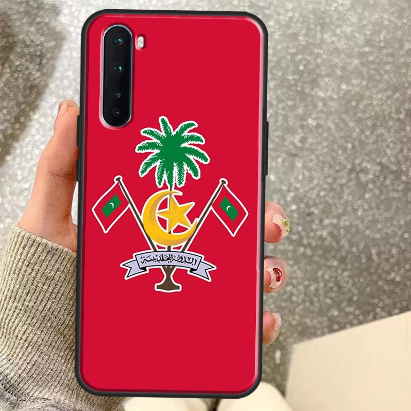Maldives Flag Case For OnePlus 15 13 12 11 10 10R 12R 13R 15R 13T 10T 8T Nord 5 CE 2 3 4 Lite N20 N30 Coque