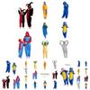 Kids' Cartoon Onesie Sleepwear Hooded And Long Sleeves