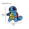Anime Pokémon Emaille-Anstecker für Rucksäcke Niedliche Pikachu Gengar Glurak Broschen Metall Emaille Abzeichen Pins Pokemon Sammlung Geschenk