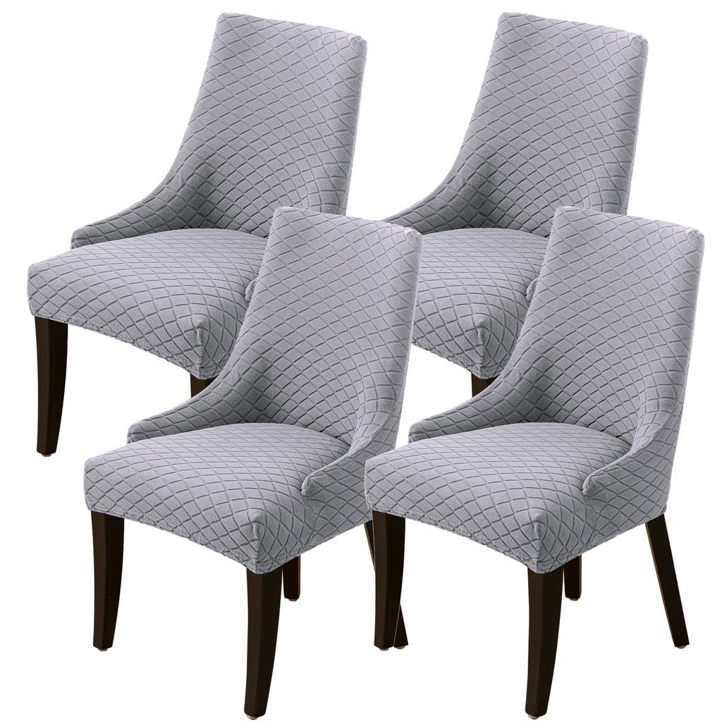 Stretch Gestrickter Maolanguine Jacquard Heimstuhlbezug Hotelstuhlbezug