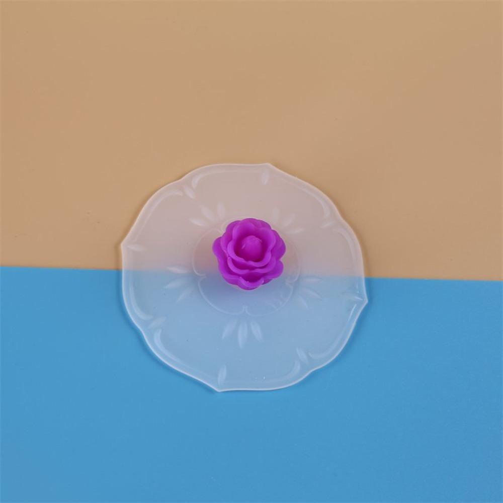 

3PCS Heat-Resistant Mug Sealed Cap Dust-Proof Drinking Glass Cover Hot Cup Lid Mug Cover Coffee Style 7