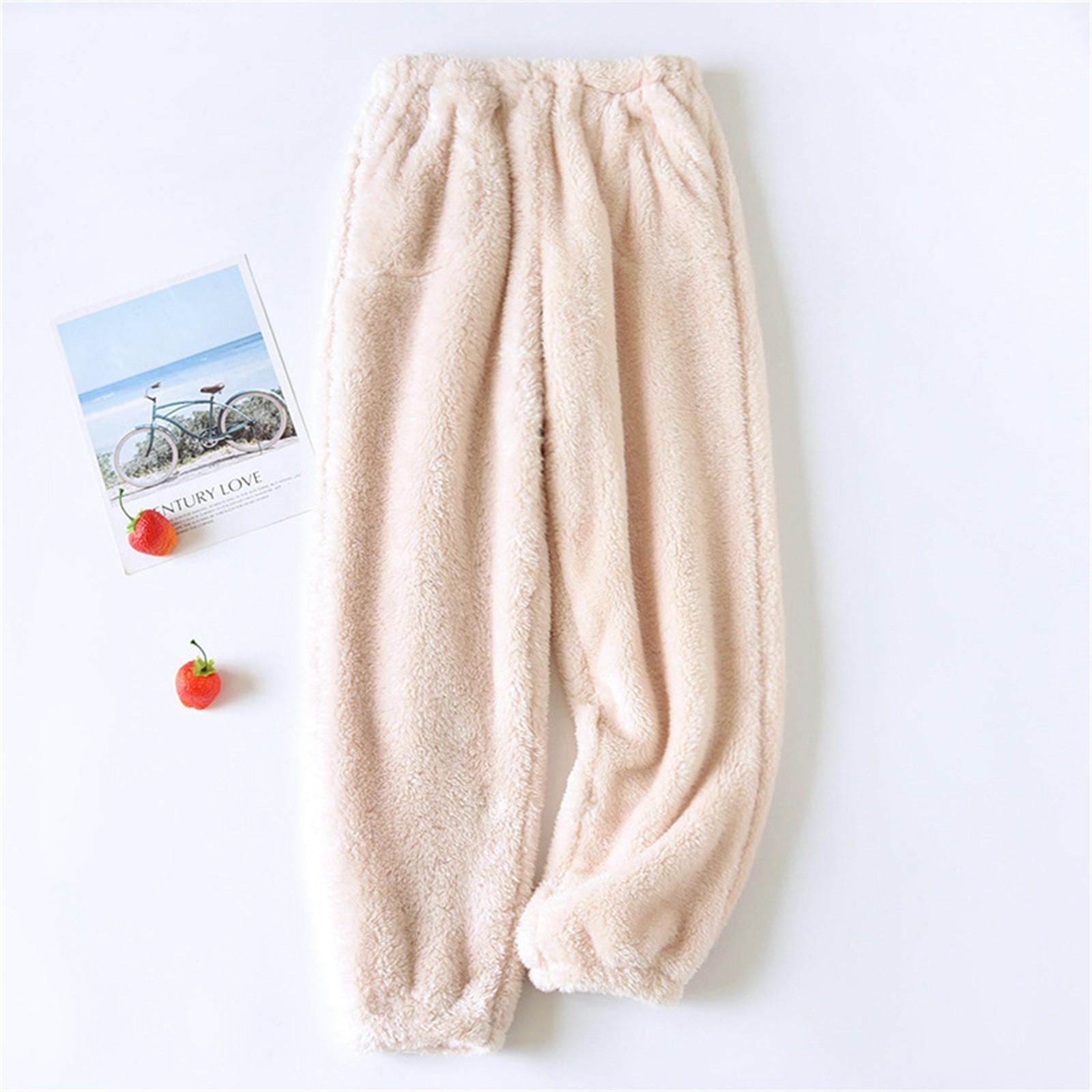 

Женские повседневные прямые брюки, однотонные повседневные длинные брюки с карманами L бежевый