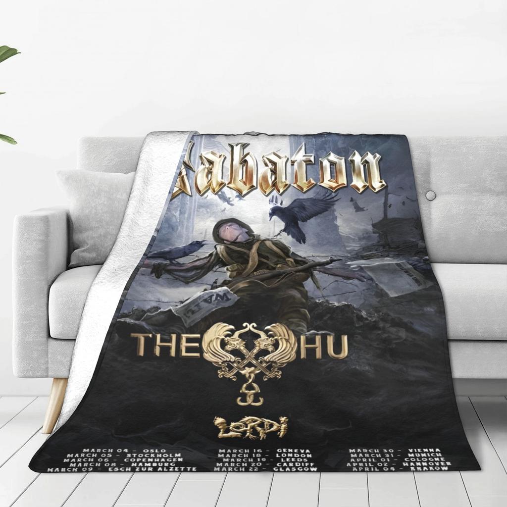 Black Sabbaths The War To End All Wars Throw Blanket for Couch Fuzzy Soft Plush Blanket Multiple Sizes Bedspread for All Seasons