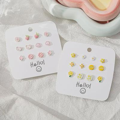 925 Silver Needle Cute & Gentle Spring/Summer Earrings - 2022 New Student Design