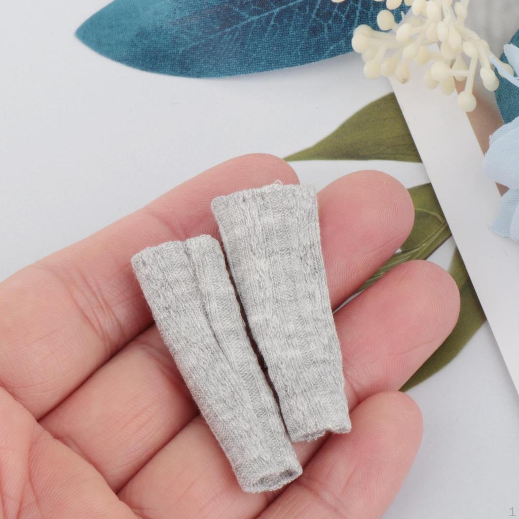 1/12 Skarpety Figurki Akcji Buty Ubrania dla Lalek Akcesoria do Przebierania dla Figurki 6-calowej Ciało