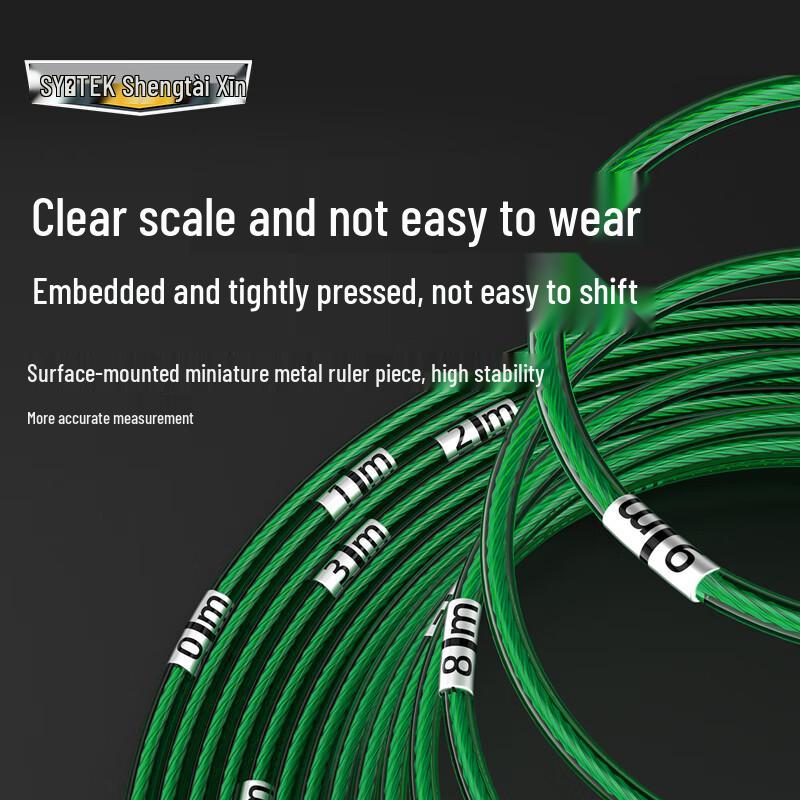 SYNTEK Coated Steel Wire Measuring Rope