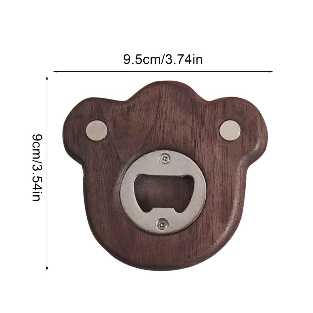 Magnetic Beer Bottle Opener Small Fridge Magnet Beer Bottle Openers Portable Soda Bottle Opener Bottle Top Opening Tool Kitchen