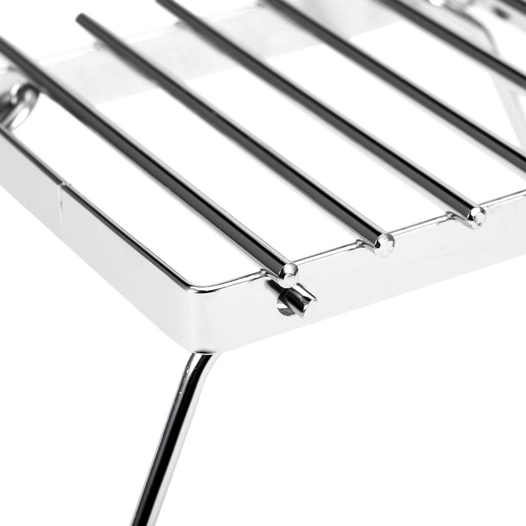 Multifunctional Folding Campfire Grill Portable Stainless Steel Camping Grill Grate Gas Stove Stand