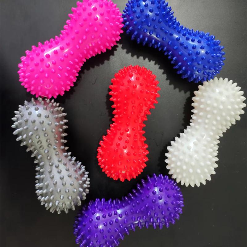 130g Peanut Massage Ball: Fascia & Muscle Relaxation, Fitness & Rehabilitation Hedgehog Ball, Grip Training