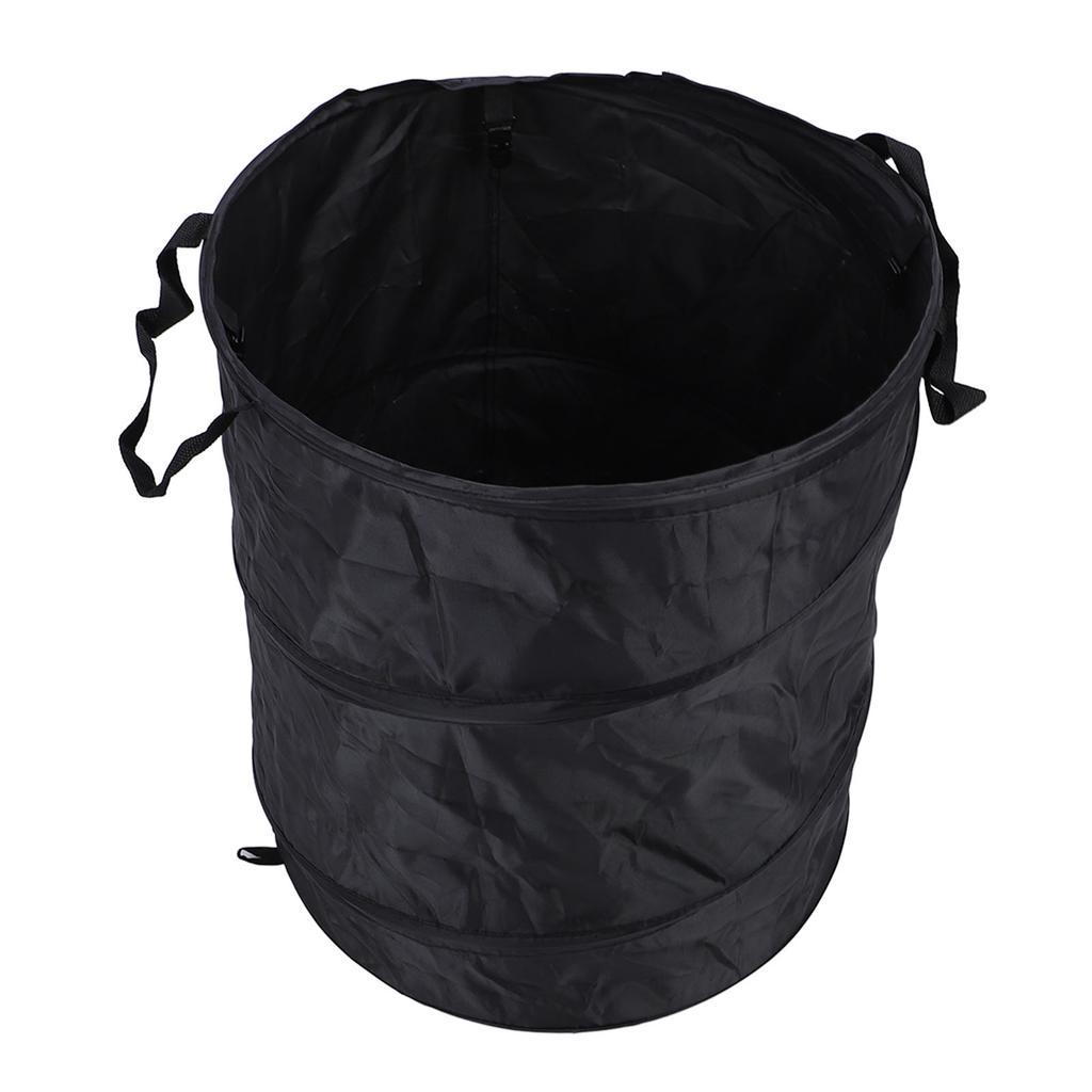 90L Folding Trash Container Portable Water Proof Oxford Cloth Camping Trash Bin for Picnic Outdoor