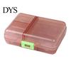 Pill Box Reusable Anti-crack Separated Moisture-proof Classified Store Pills Transparent Double-layer with Lid Medicine for Travel