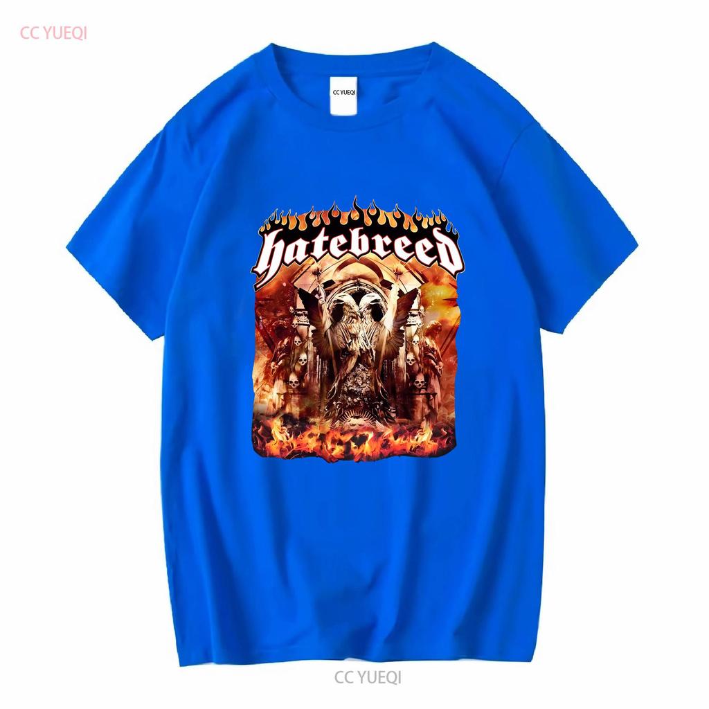 2006 Hatebreed Supremacy T Shirt U2611 Vintage Washed Casual Homme Comfortable Breathable Fashion Slightly Unisex Streetwear