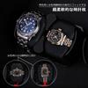 Winding 8 Automatic Watch Japanese Mabuchi Watch Automatic Luxury Watch Quiet Comes with LED Stops Rotating When the Lid Is 8 Small Size Cushions