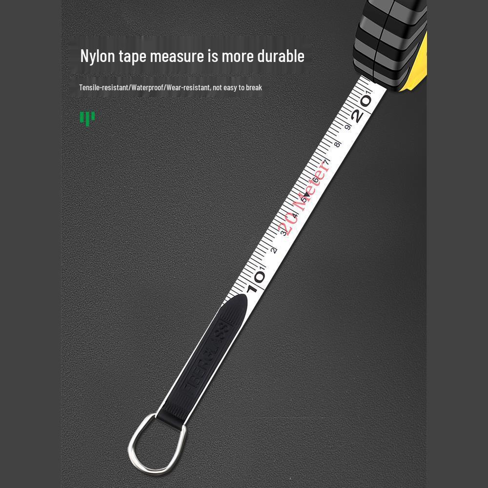 Non-Slip Engineering Cloth Tape Measure: Soft Ruler for 20, 30, 50, 100 Meters