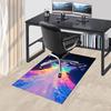 Rainbow Angel Chair Mat: Office Carpet, Oversized Rug for Home Decor, Sofa Mat, Gift for All Rooms01