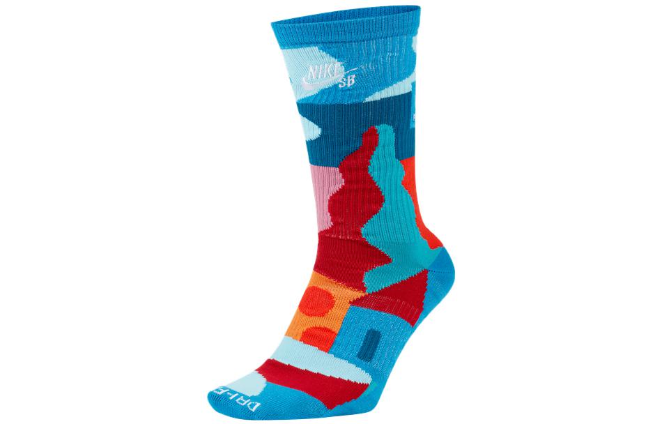 Nike Sb X Parra France Federation Kit Socks Neptune Blue/White CT7319-488 M