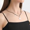 Collarbone Chain Temperament Simple Metal Five-pointed Star Necklace Bracelets