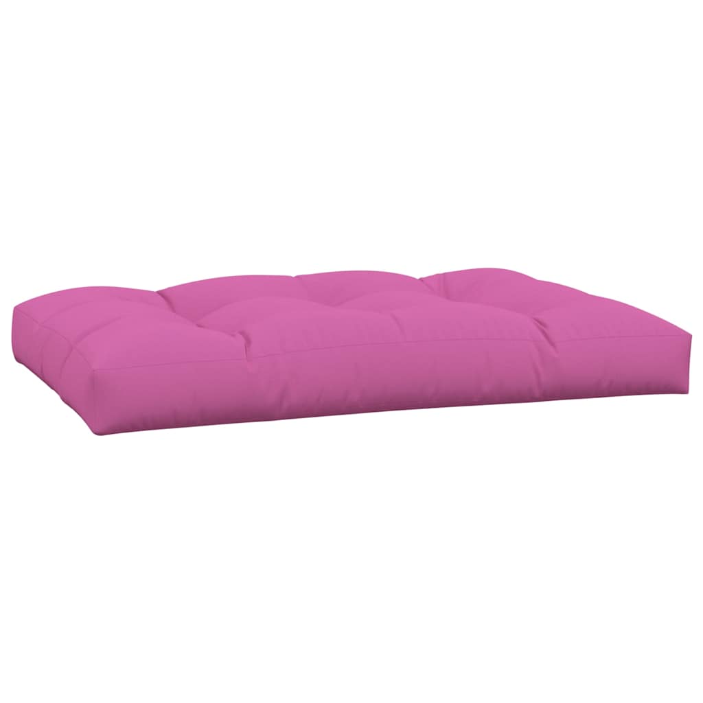 5 Piece Pallet Cushions Pink Fabric