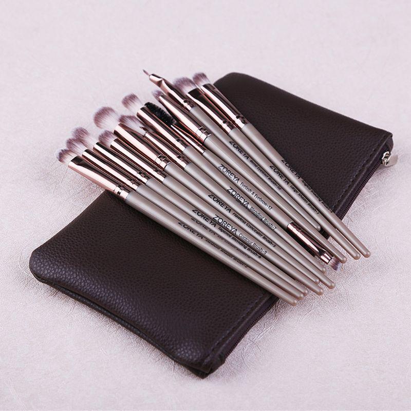 Makeup Brushes Set Professional lot Eye Shadow Blending Eyeliner Brush ...
