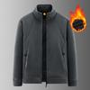 Mittlere Herrenfleecejacke Jacke Herbst neu Mittelalterliche und ältere vielseitige atmungsaktive Reversjacke Herrenbekleidung