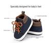 Non-Slip Canvas Baby Walking Shoes: Soft Sole, Breathable, and Protective for 0-1 Year Olds