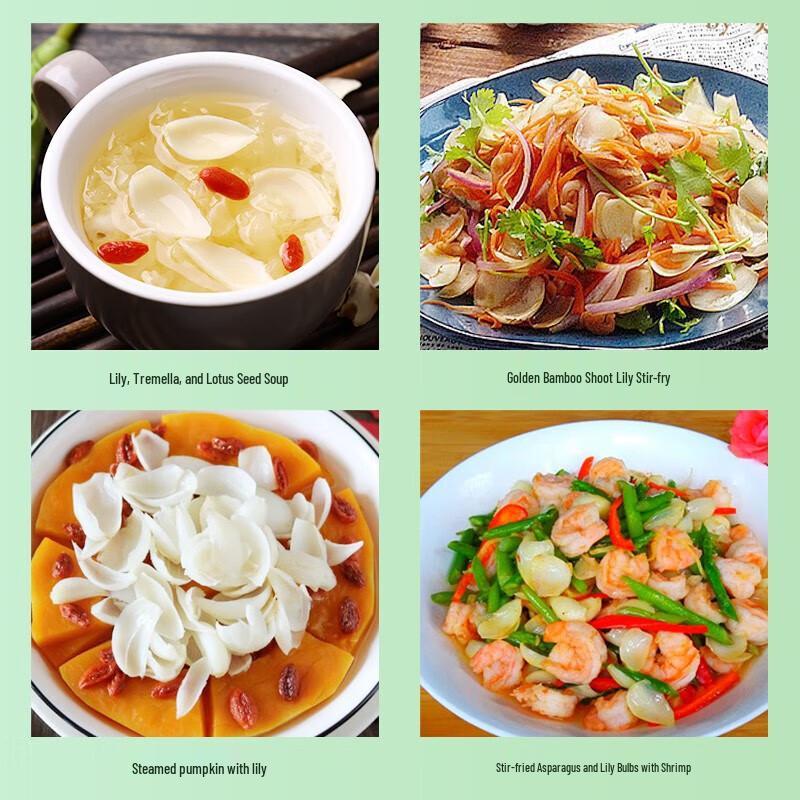 Fuchang Dried Lily Slices for Porridge