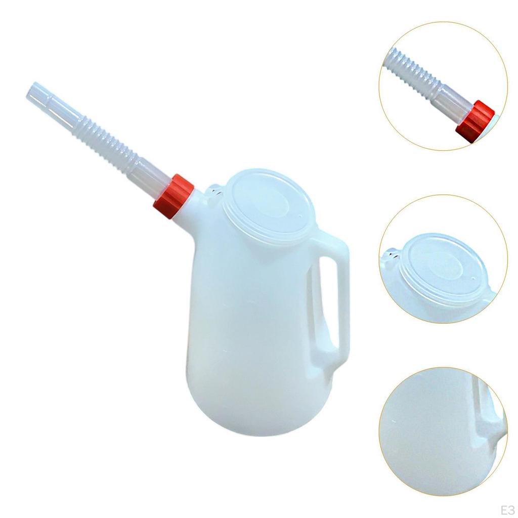 Automotive Oil Dispenser Jug with Measuring Scale And Spout for Vehicles