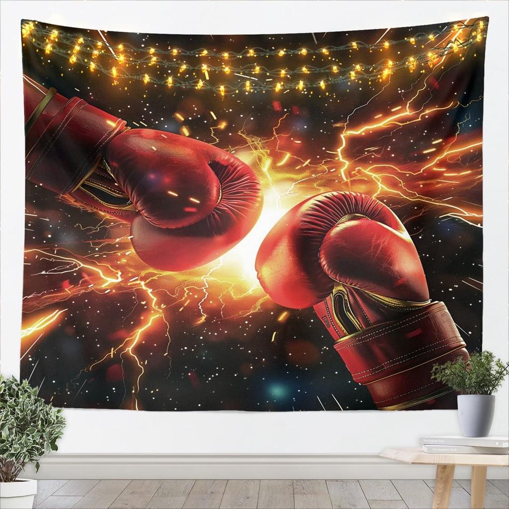 Soccer Tapestrysports Gaming Tapestry For Bedroom White And Black Football Tapestries Large For Kids Adults Sport Themed Hanging