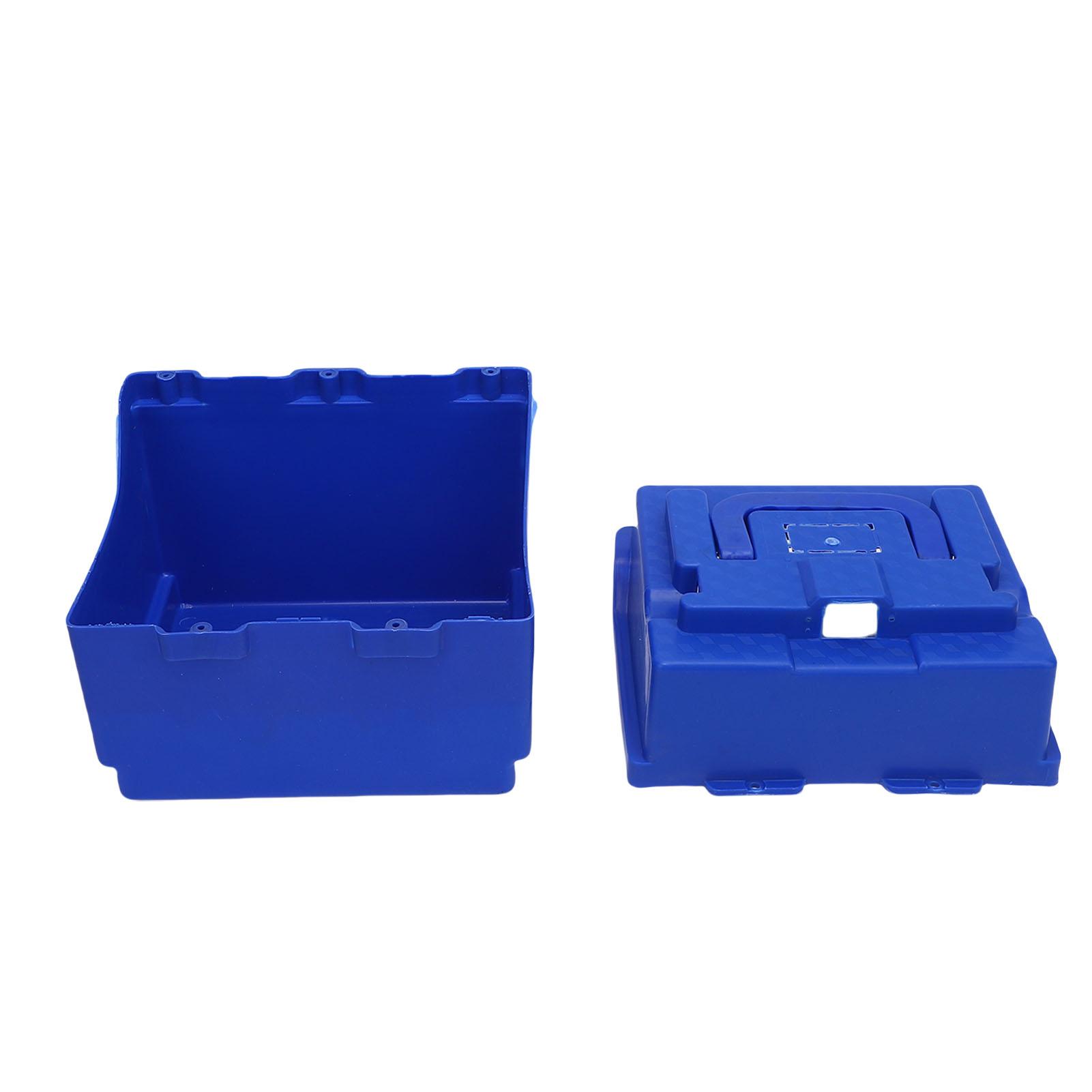 

Бокс для аккумулятора картинга с ручкой 7,87x6,30x5,71 дюйма Кейс для хранения аккумулятора Замена для KD 110 куб.см