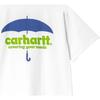 Carhartt WIP SS24 S/S Covers T-Shirt Umbrella Letter Print Crew Neck Short Sleeve T-Shirt Unisex T-Shirts White I033165-02-XX
