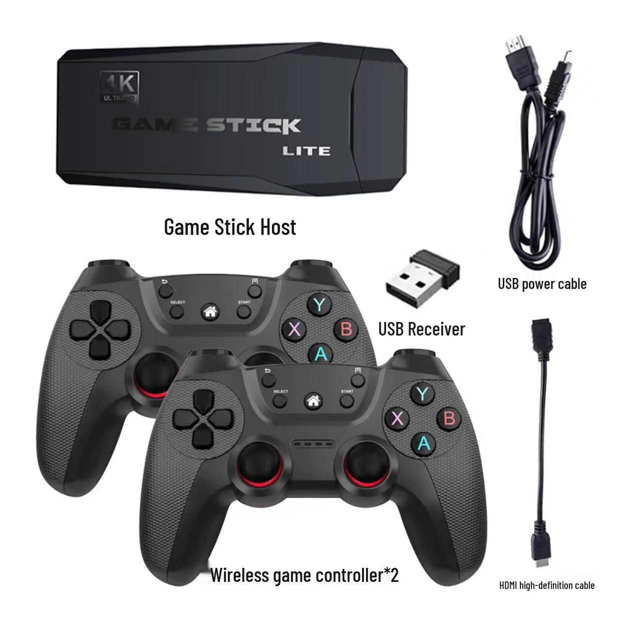 M8 HD Wireless Retro Arcade Game Console with PS1 Controller